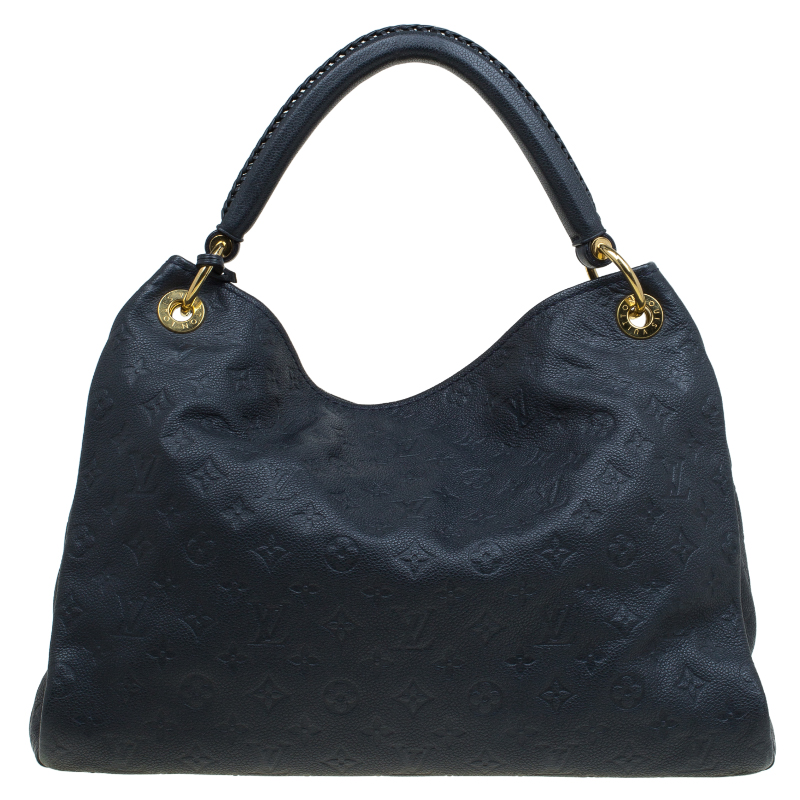 Louis Vuitton Black Monogram Empreinte Leather Artsy MM Bag - Buy & Sell - LC