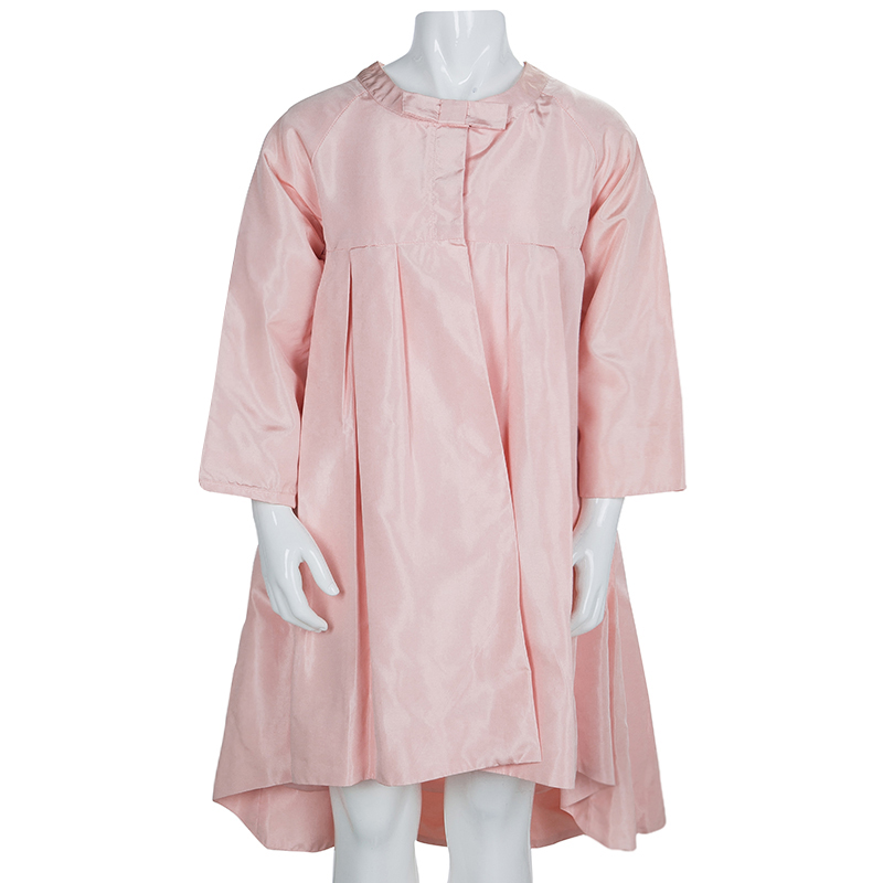 

Baby Dior Rose Pink Silk Dress Coat 12 Yrs