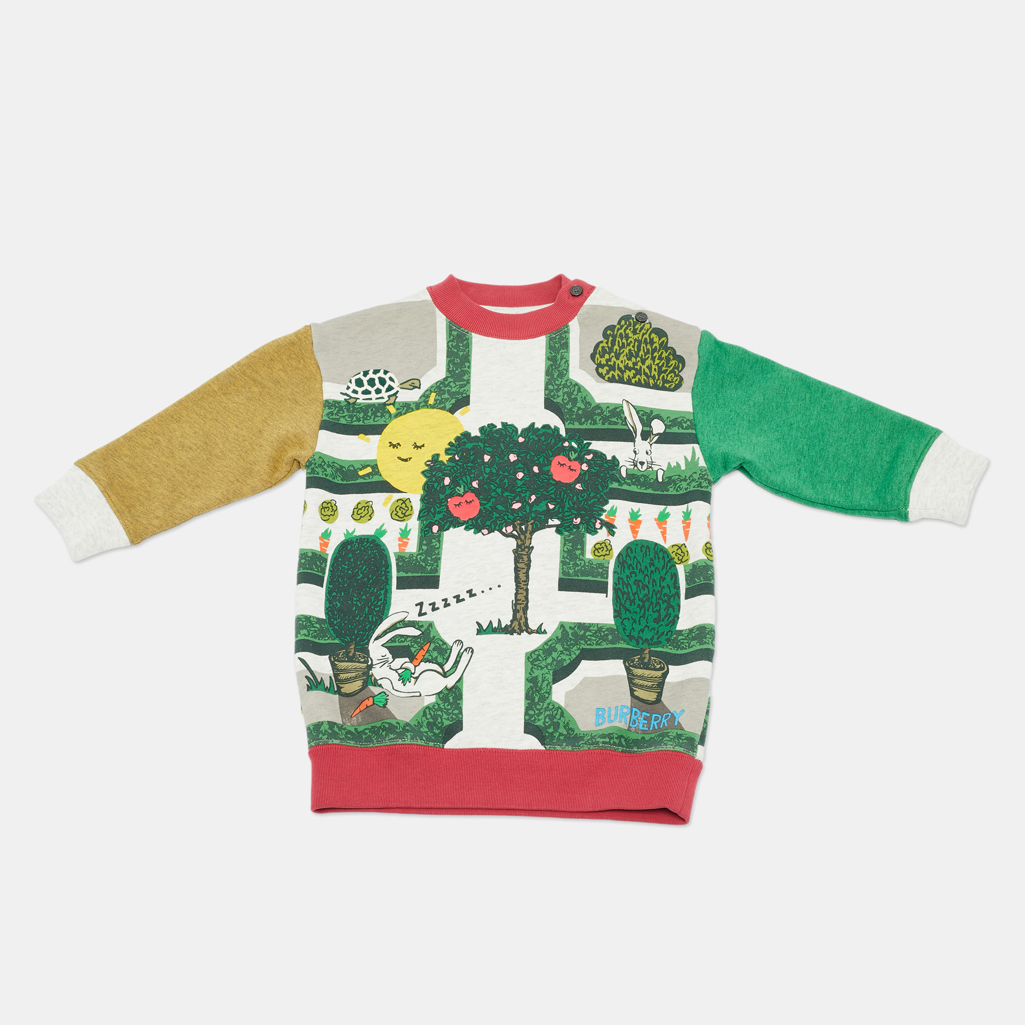 

Burberry Kids Multicolor Printed Cotton Sweatshirt 12M