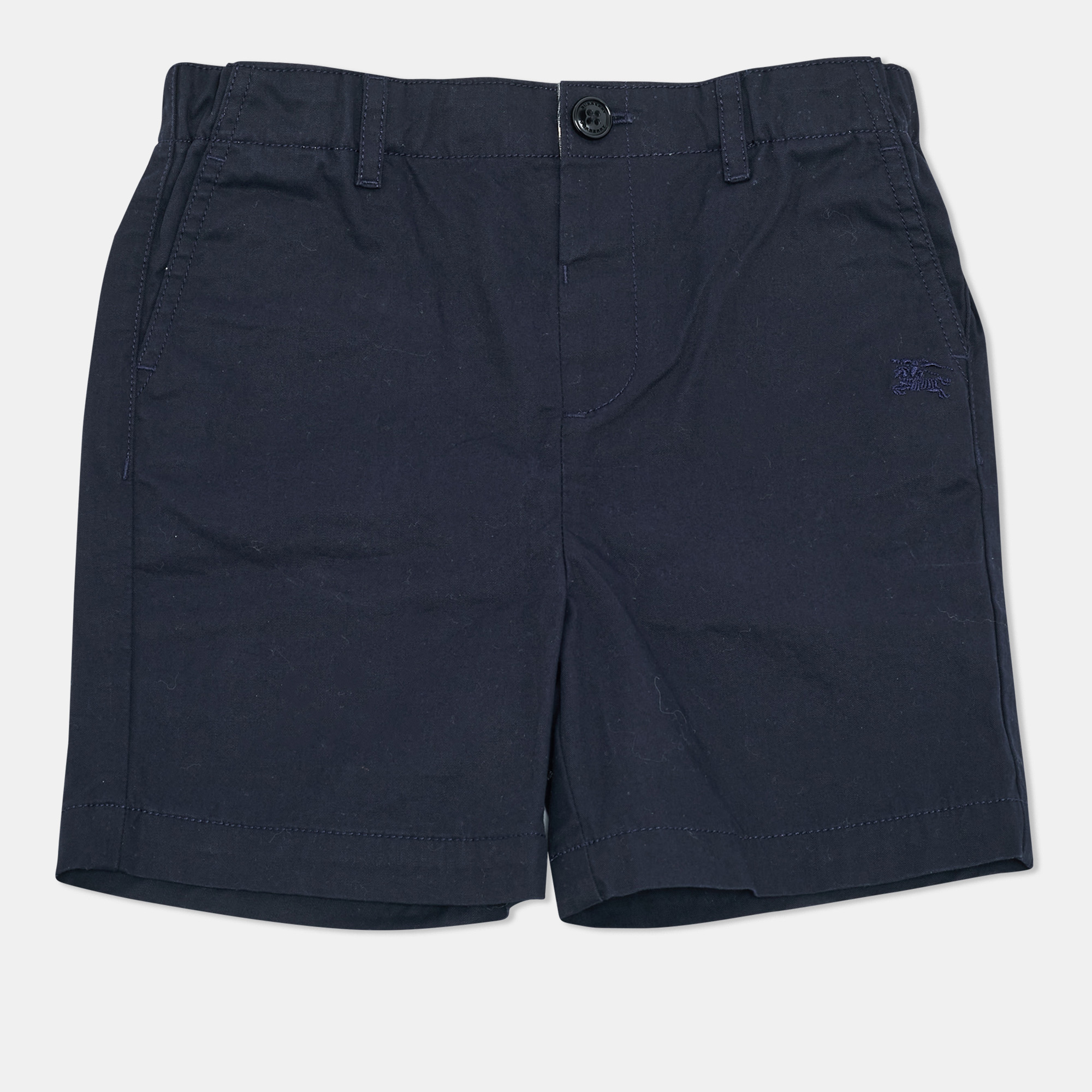 

Burberry Children Navy Blue Cotton Shorts 3 Yrs