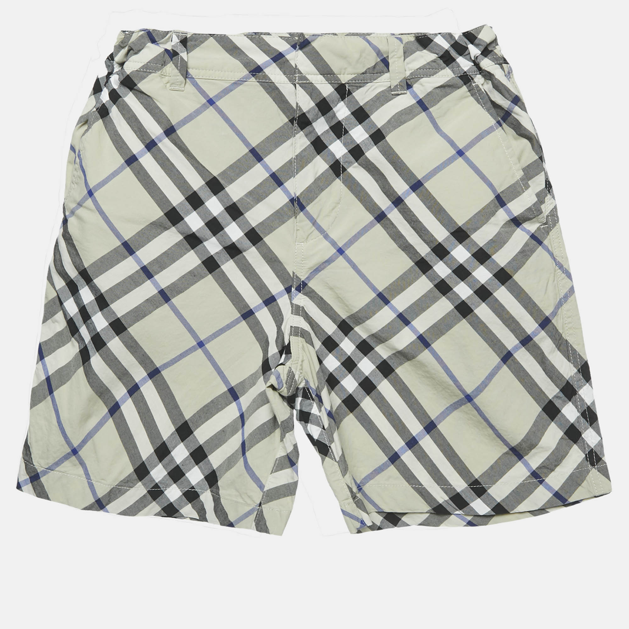 

Burberry Grey Checks Cotton Shorts 6Yrs