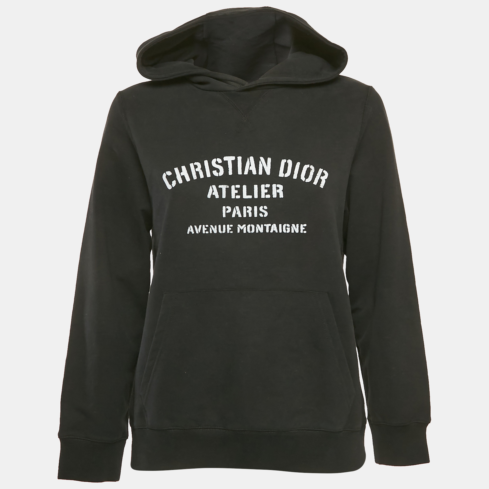 

Dior Kids Black Printed Cotton Hoodie 13 Yrs