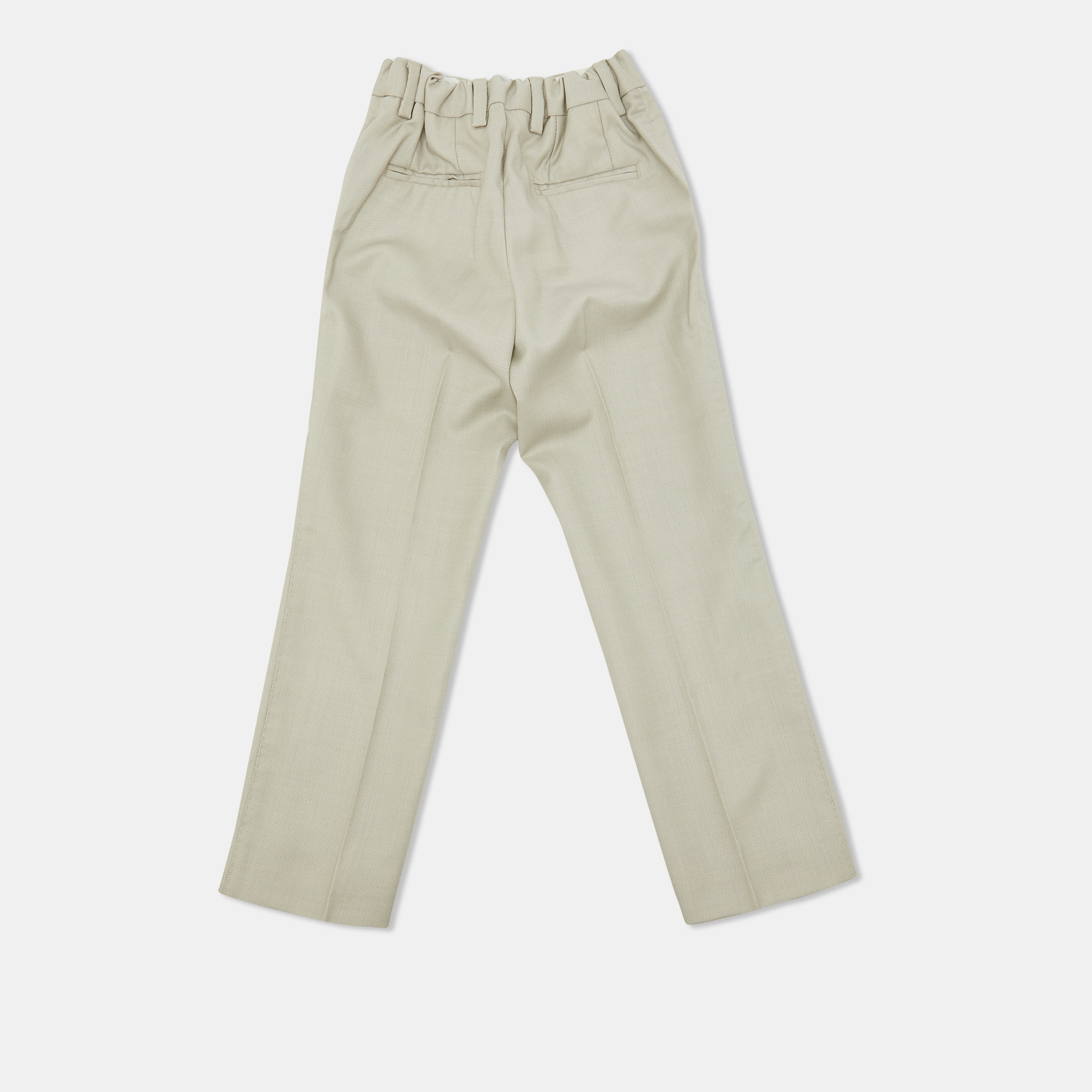 

Dolce & Gabbana Beige Wool & Silk Pants