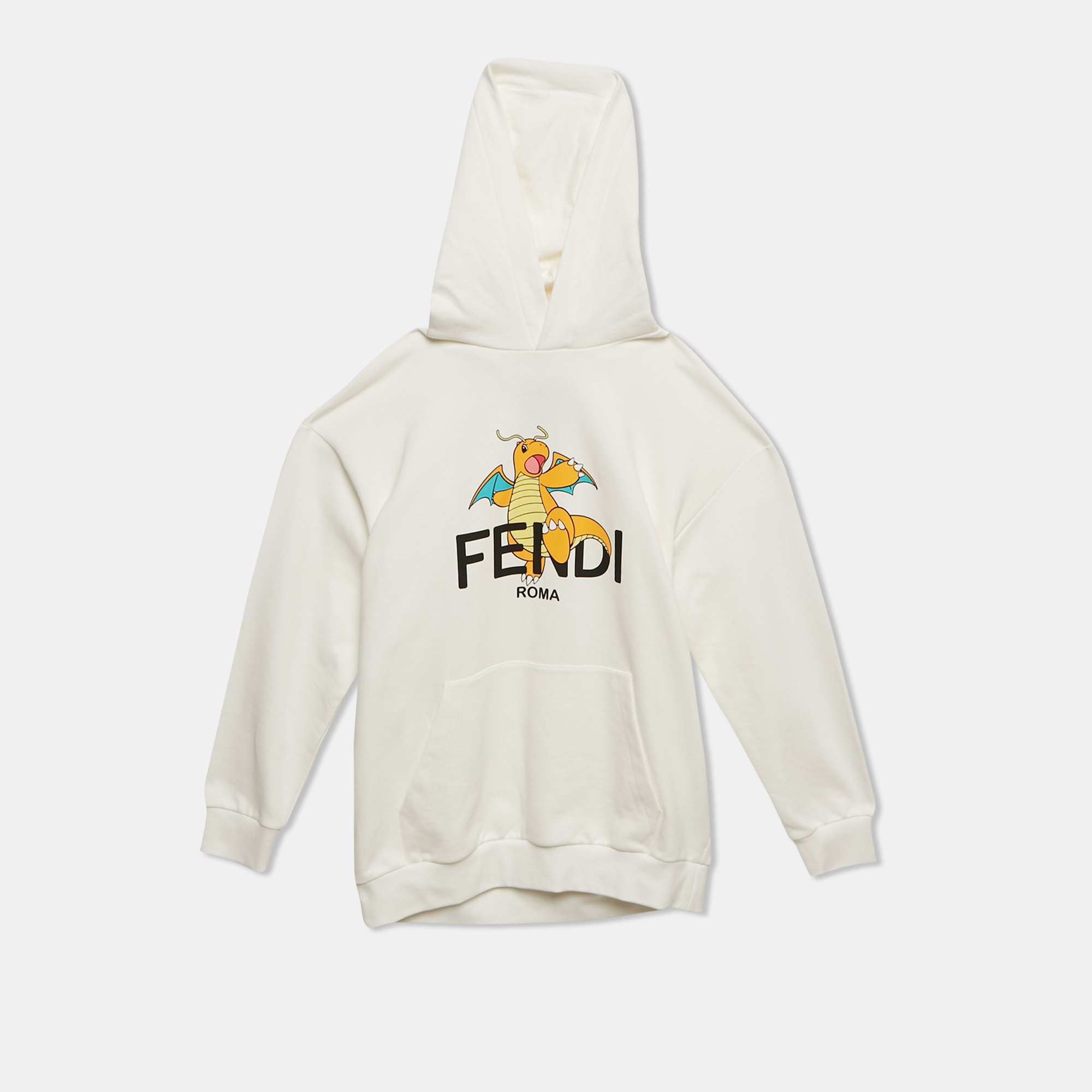 

Fendi x FRGMT x Pokémon White Printed Cotton Hoodie 12 Yrs