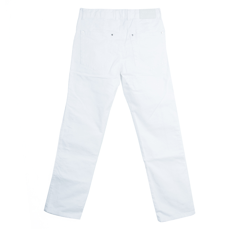 

GF Ferre White Side Logo Denim Pants 10 Yrs