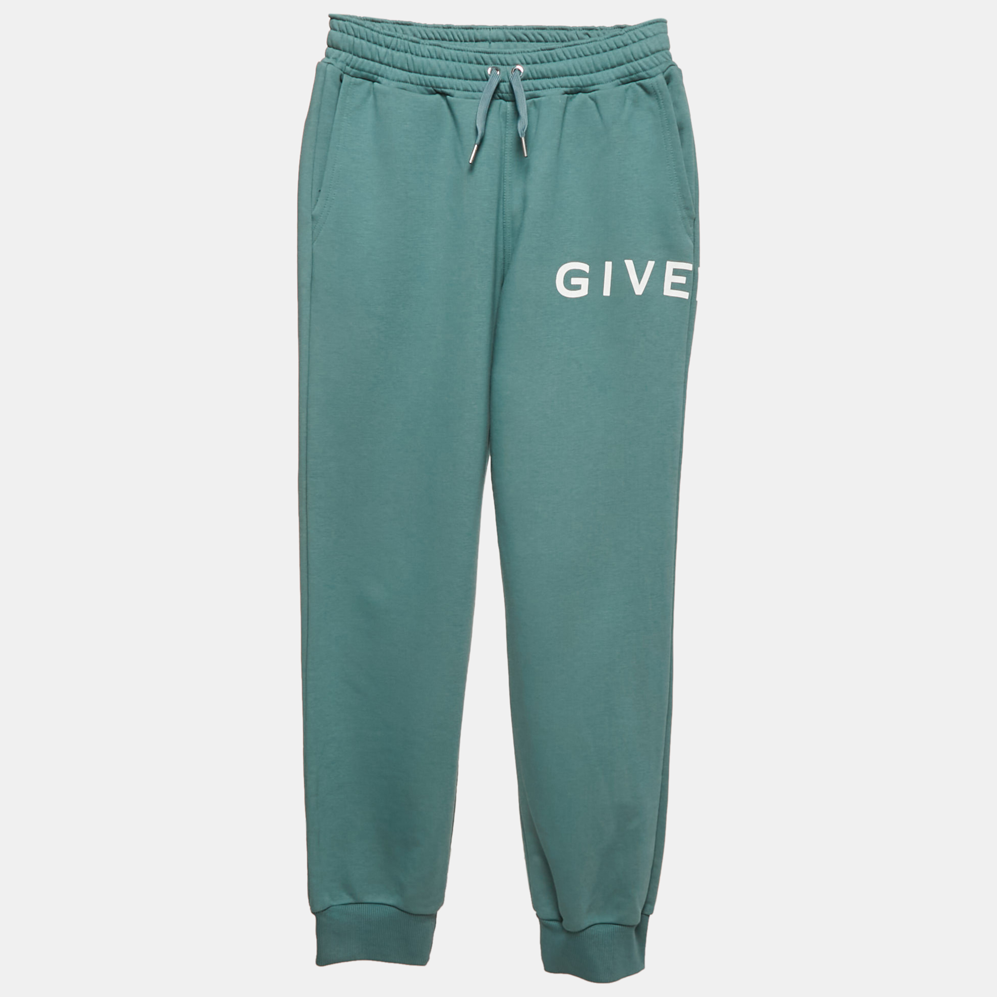 

Givenchy Kids Greyish Green Fleece 4G Jogger  Yrs
