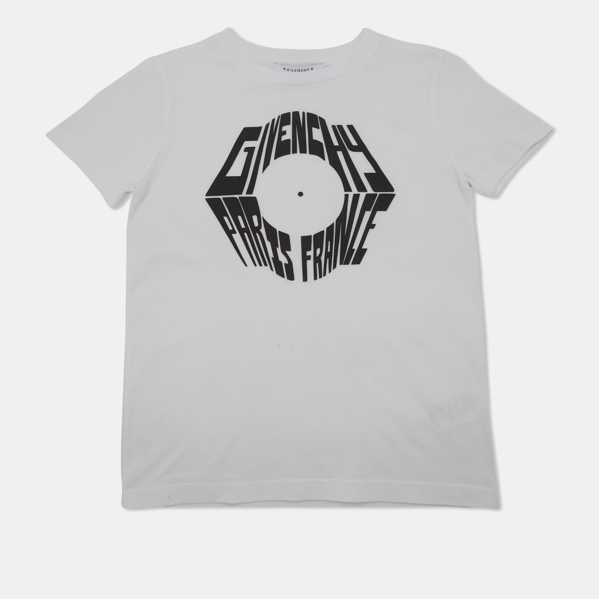 

Givenchy Kids White Logo Graphic Jersey T-Shirt