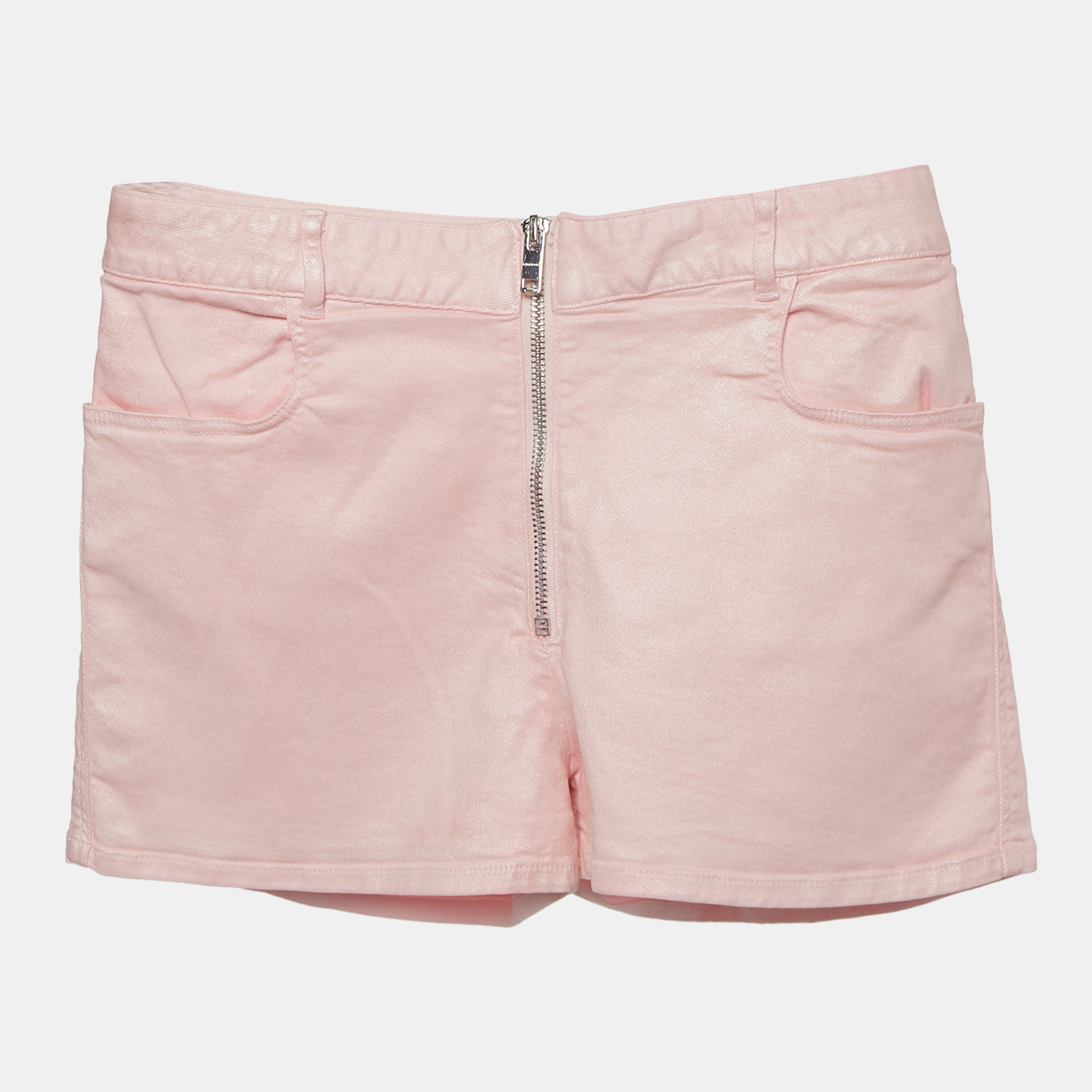 

Givenchy Kids Pink Denim Regular Fit Shorts 12+Yrs