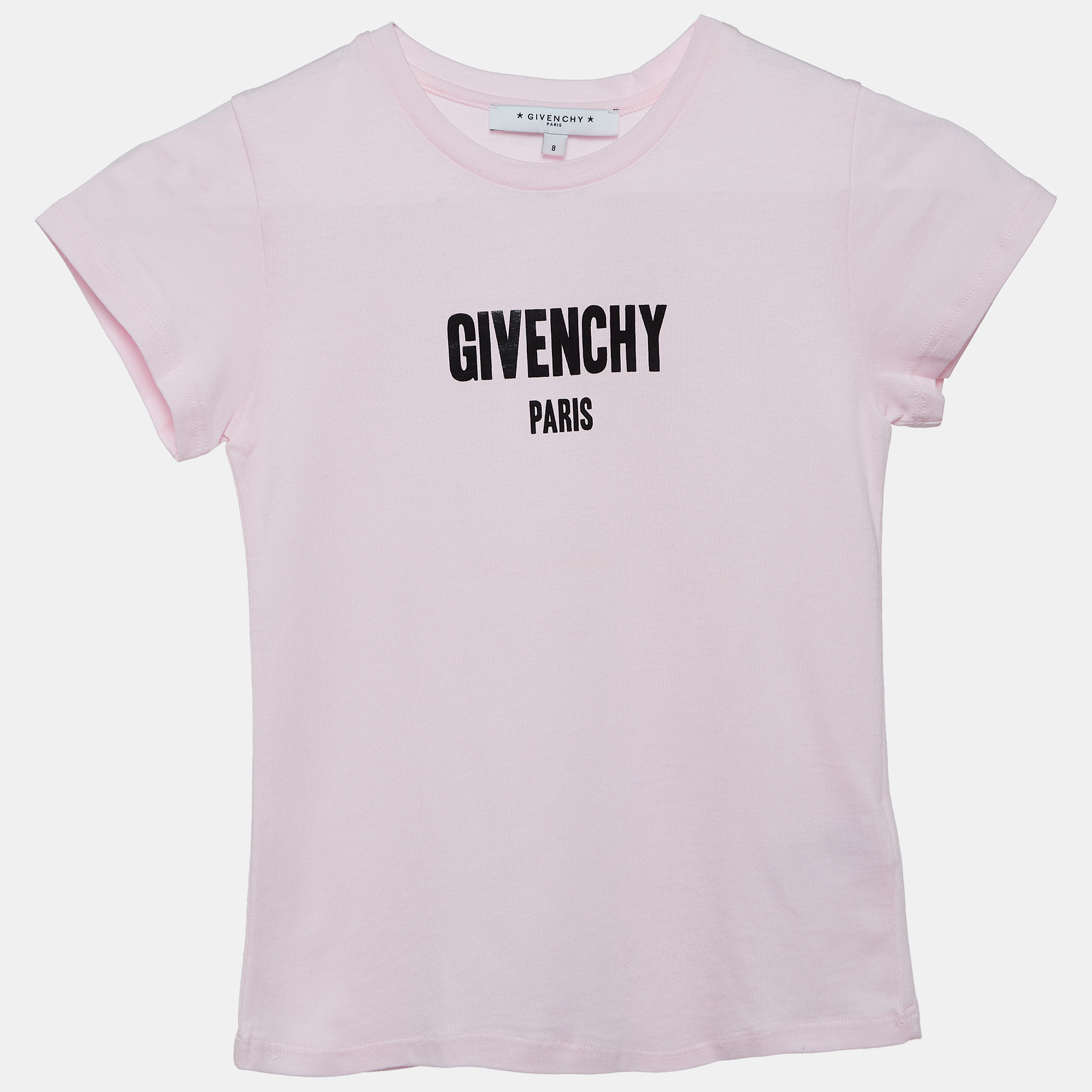 

Givenchy Pink Logo Print Jersey T-Shirt