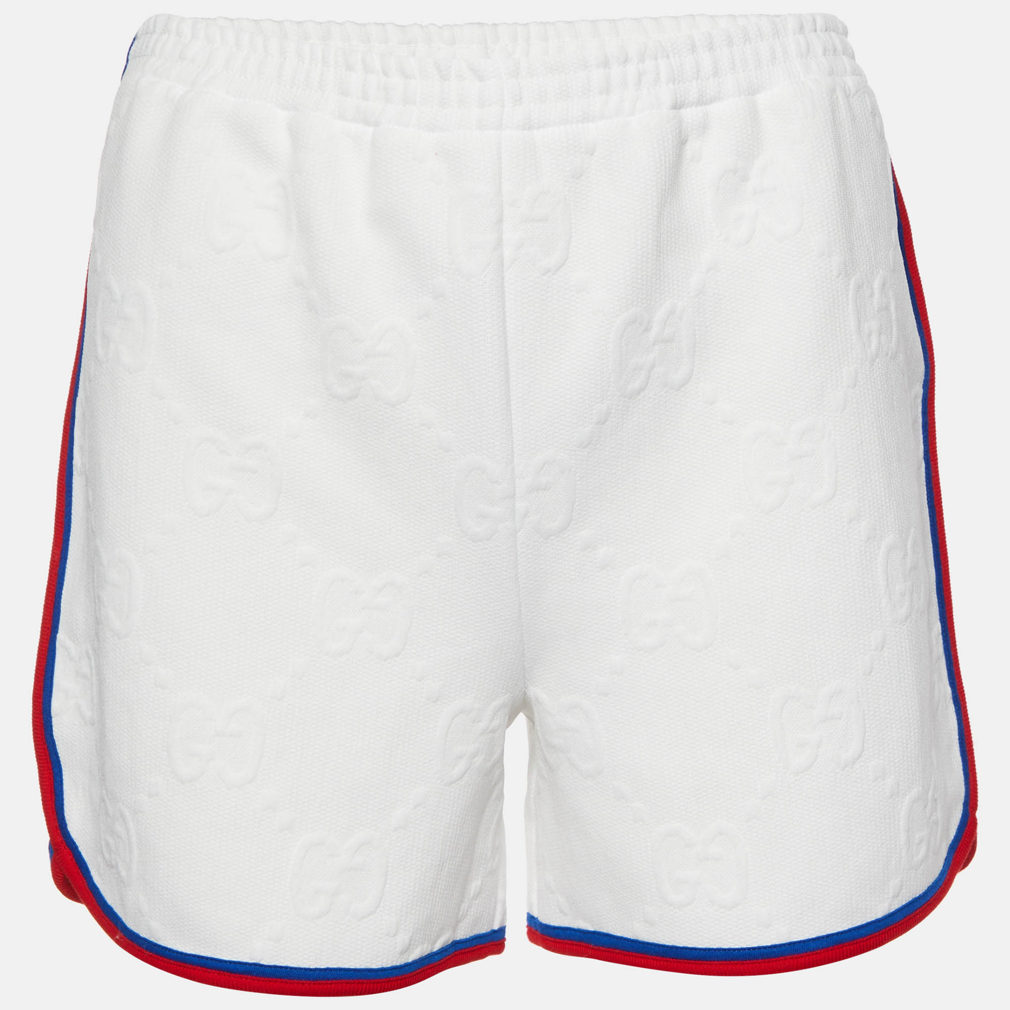 

Gucci White GG Embossed Jersey Shorts 12 Yrs