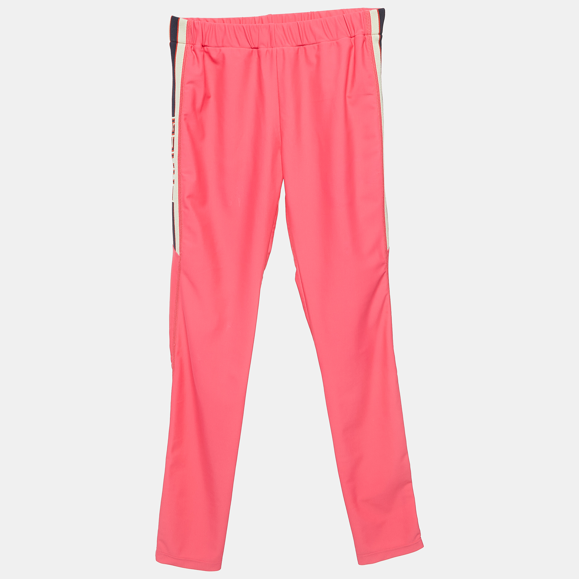 

Gucci Neon Pink Logo Tape Detail Leggings