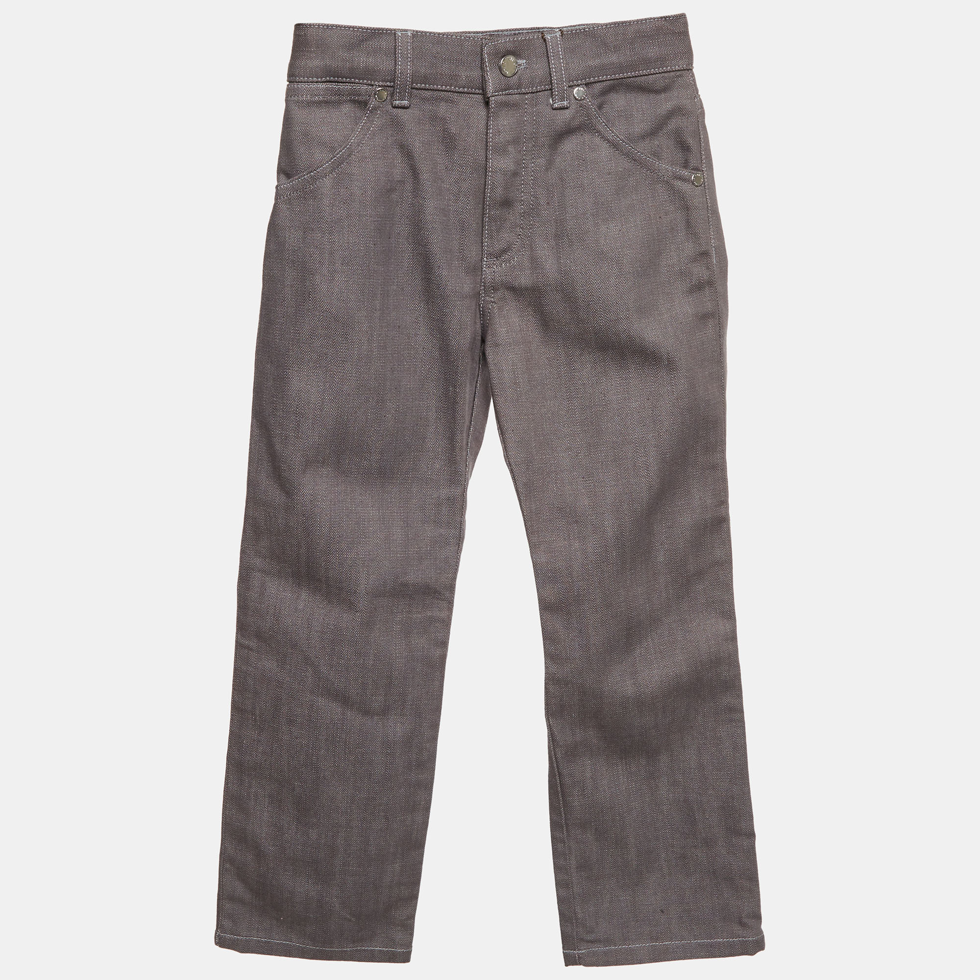 

Louis Vuitton Kids Grey Denim Skinny Jeans/Waist 20"
