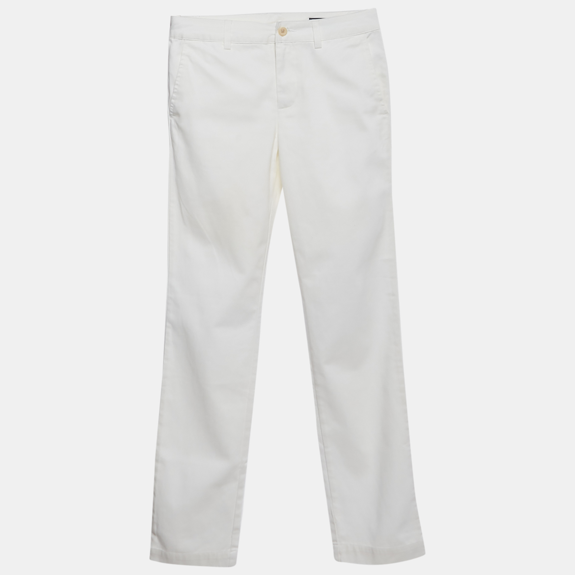 

Polo Ralph Lauren Boys White Cotton Skinny Preppy Pants 12 Yrs