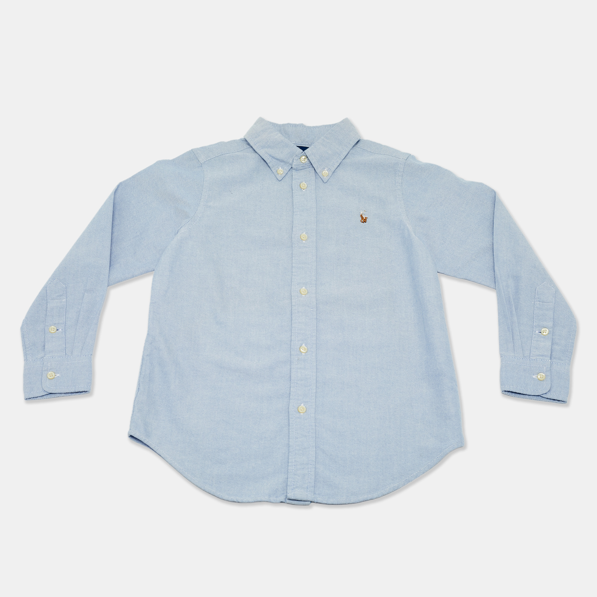 

Polo Ralph Lauren Kids Blue Cotton Long Sleeve Shirt 6Yrs