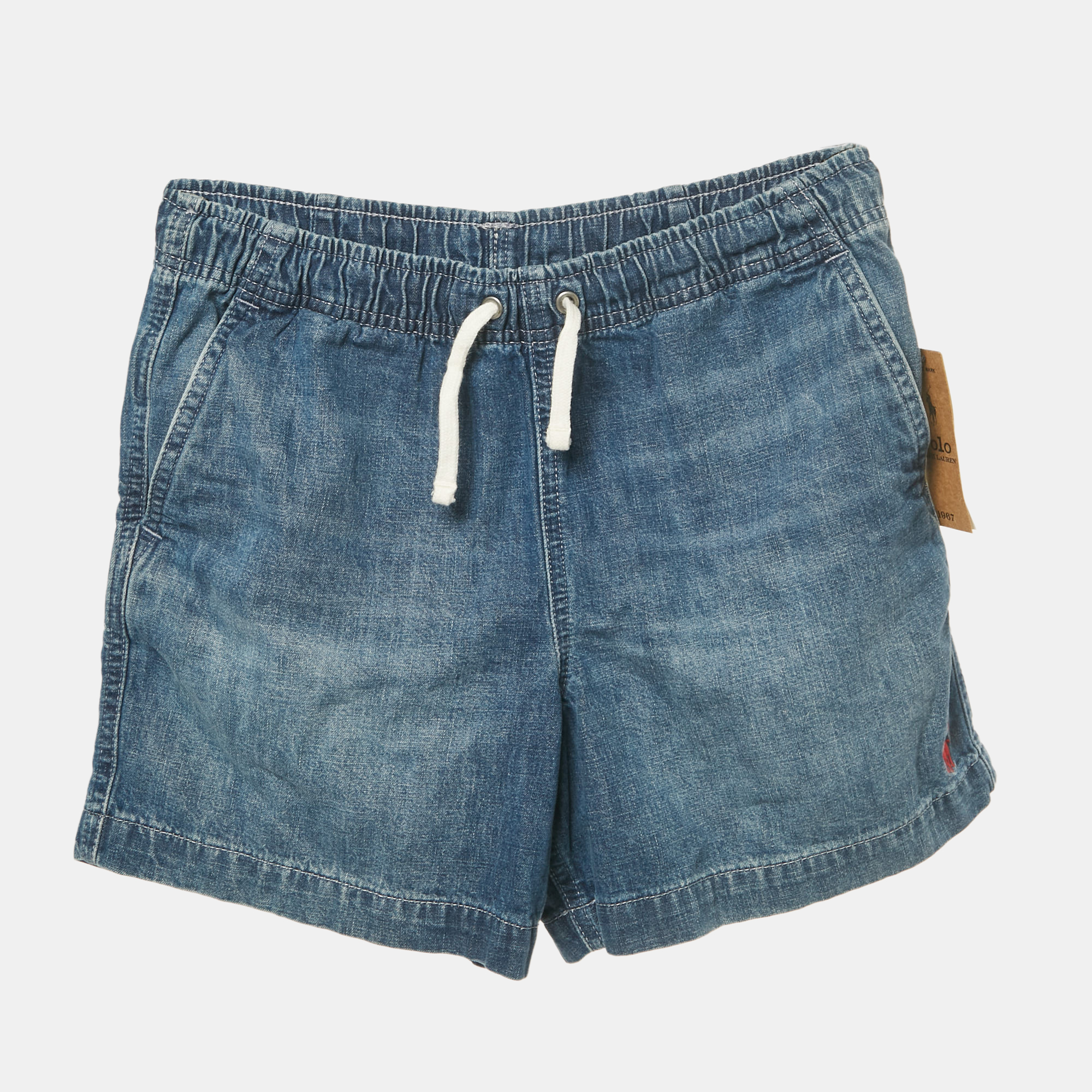 Pre-owned Polo Ralph Lauren Kids Blue Denim Shorts 14yrs