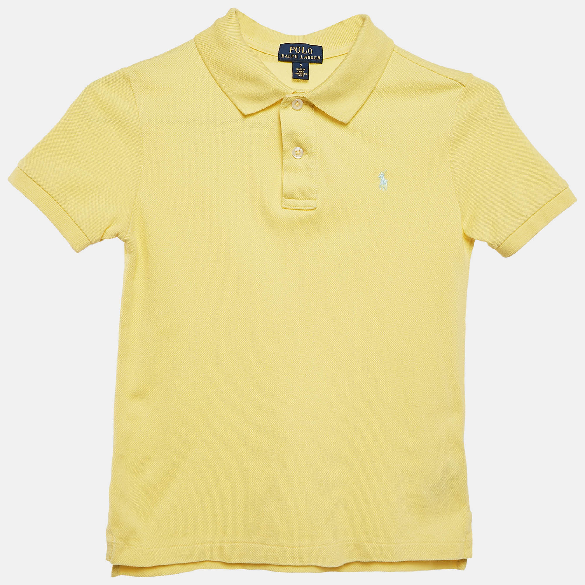 

Polo Ralph Lauren Yellow Cotton Pique Polo T-Shirt 7 Yrs, Burgundy