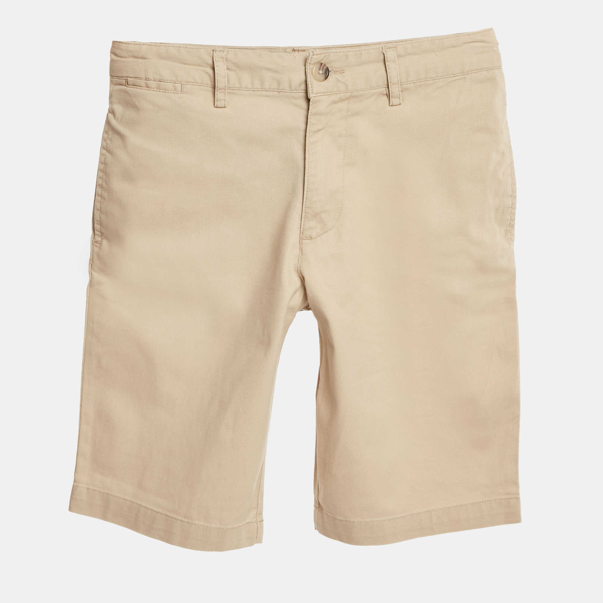 Click to view more detailed imagery on our partner's website Pre-owned Polo Ralph Lauren Kids Beige Cotton Shorts 10yrs In Sand