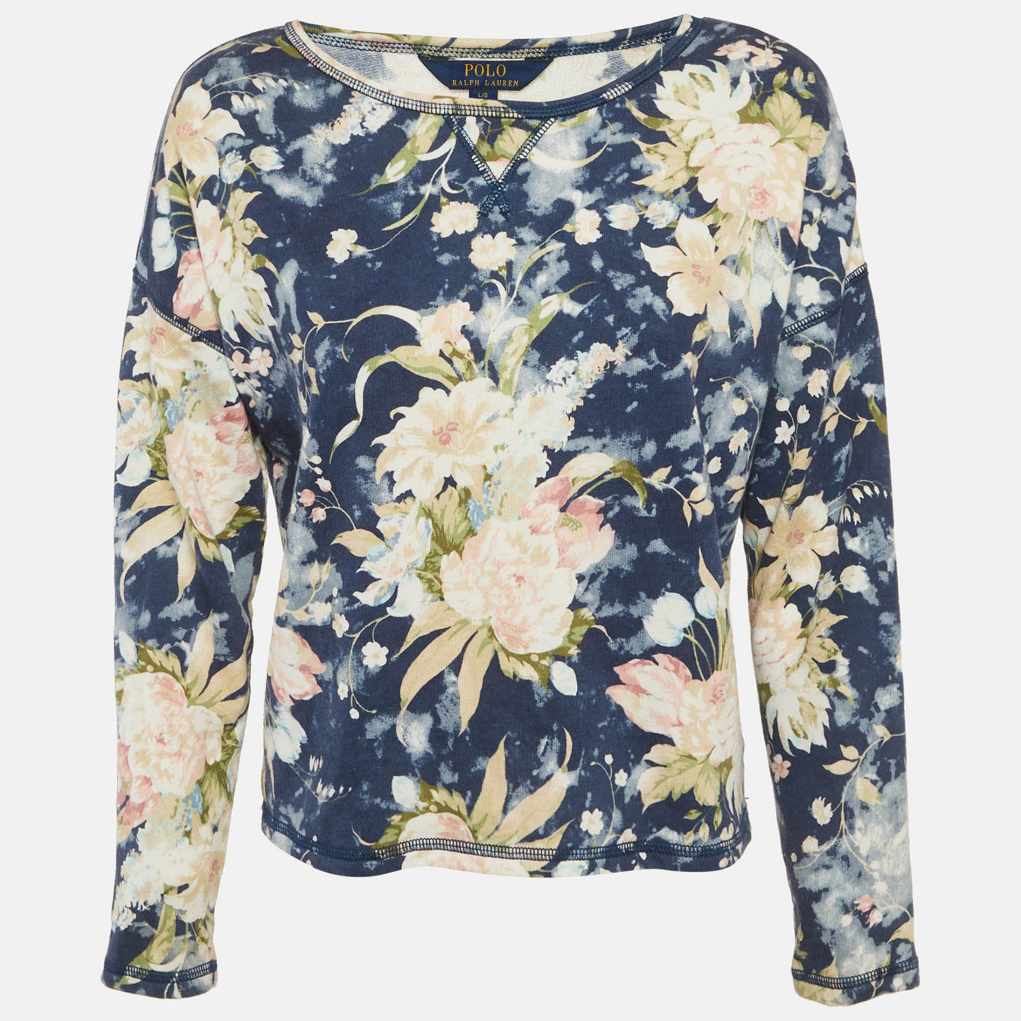 

Polo Ralph Lauren Girls Blue Floral Print Top 12-14Yrs