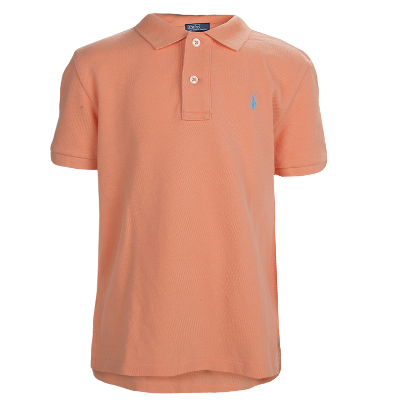 

Polo By Ralph Lauren Orange Polo T-Shirt 6 Yrs