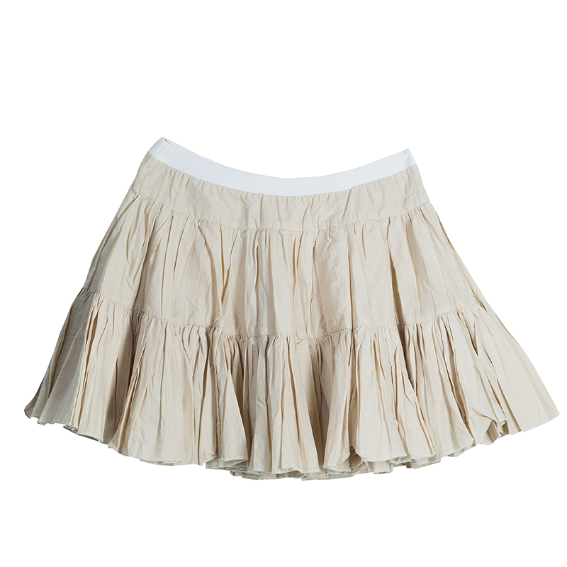 

Roma e Tosca Beige Cotton Skirt 12 Yrs