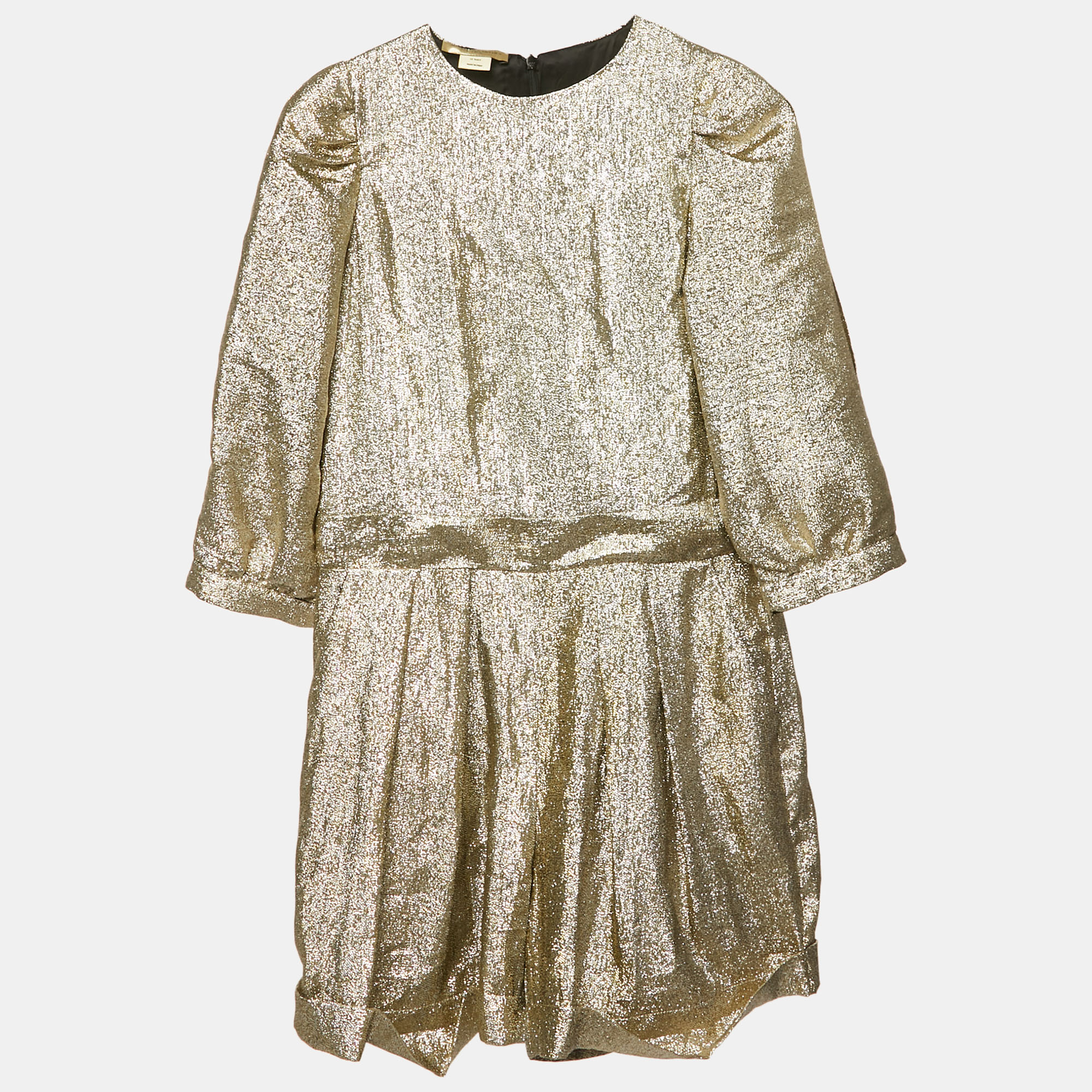 

Stella McCartney Kids Metallic Lamé Elisa Jumpsuit 12 Yrs