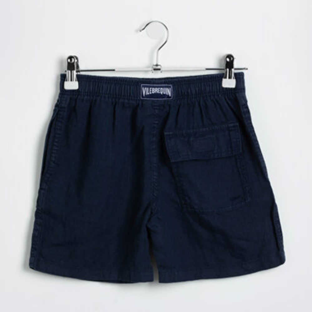 

Vilebrequin Blue Plain Linen Kids Shorts 14YRS (Available for UAE Customers Only