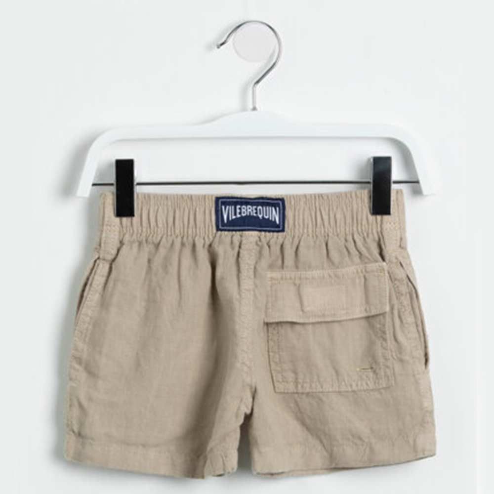 

Vilebrequin Beige Plain Linen Kids Shorts 6YRS (Available for UAE Customers Only