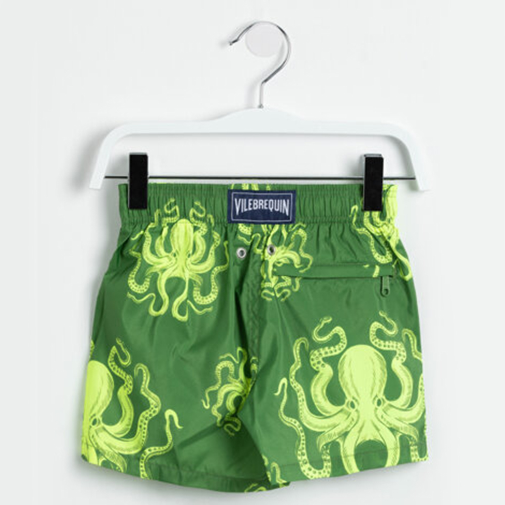 

Vilebrequin Green All Over Octopus Print Swim Kids Trunks 12YRS (Available for UAE Customers Only