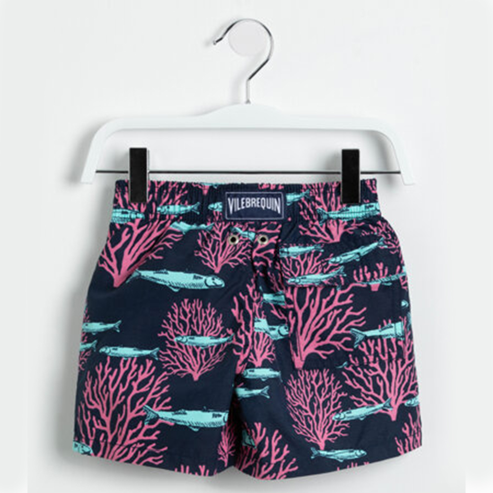 

Vilebrequin Blue Coral and Fish Print Swim Kids Trunks 6YRS (Available for UAE Customers Only