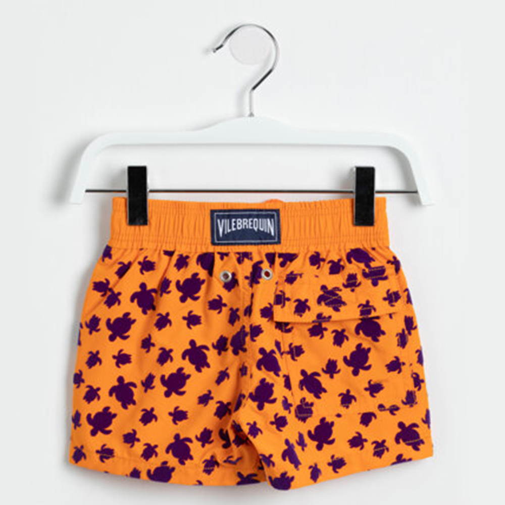 

Vilebrequin Orange All Over Turtle Print Kids Shorts 14YRS (Available for UAE Customers Only