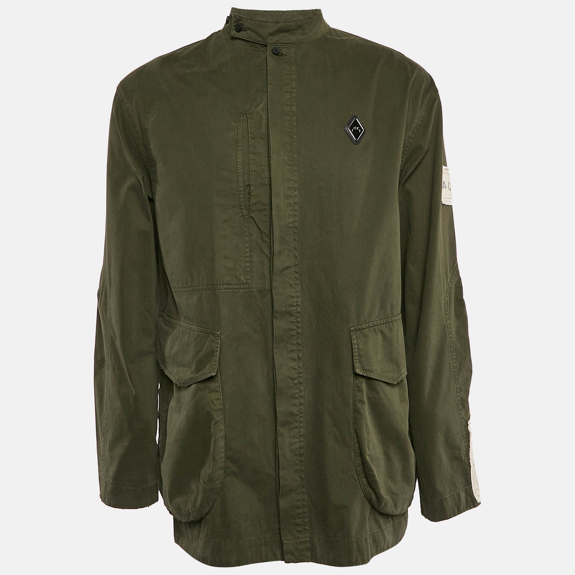 

A Cold Wall Military Green Cotton Cargo Shirt M