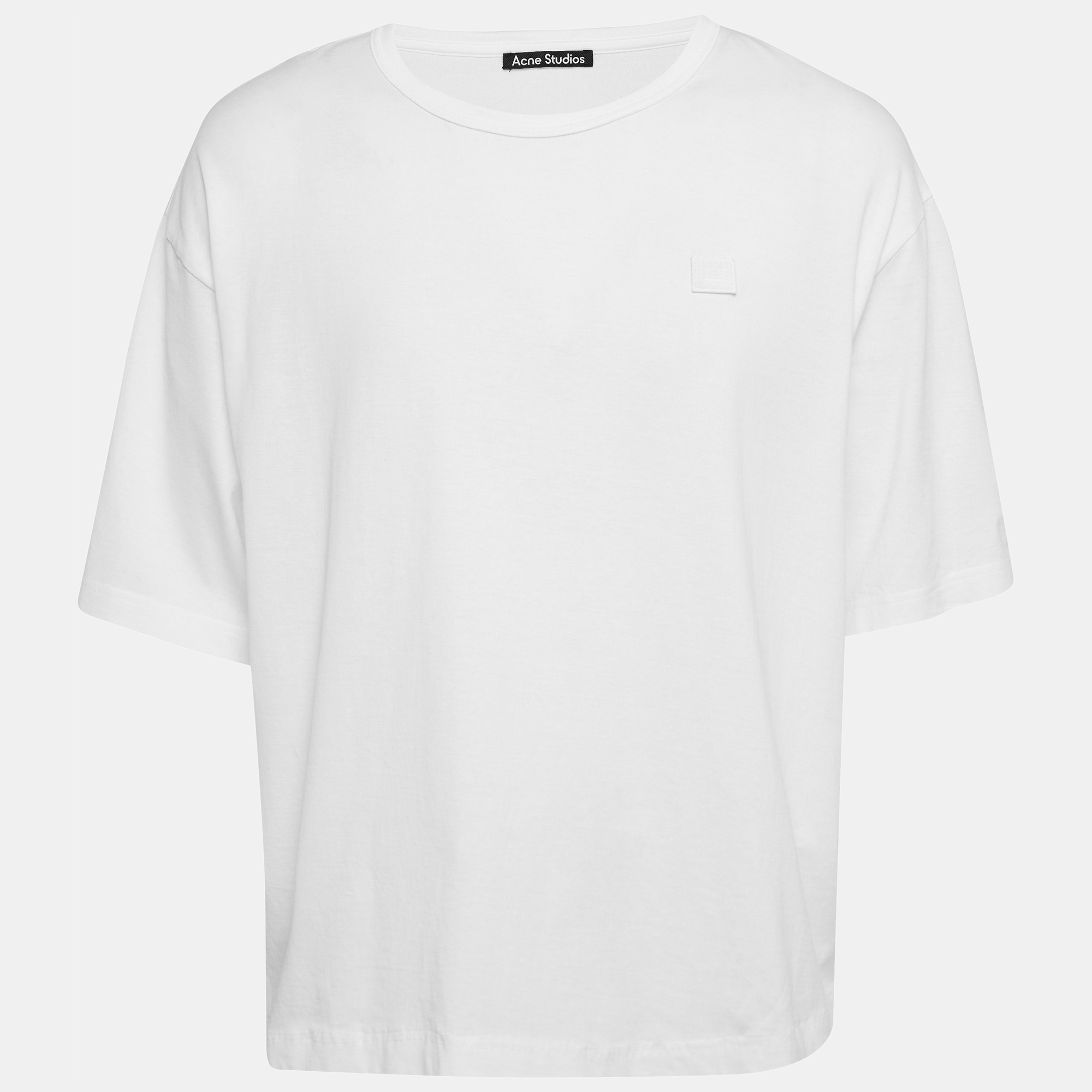 

Acne Studios White Cotton Crew Neck T-Shirt XL