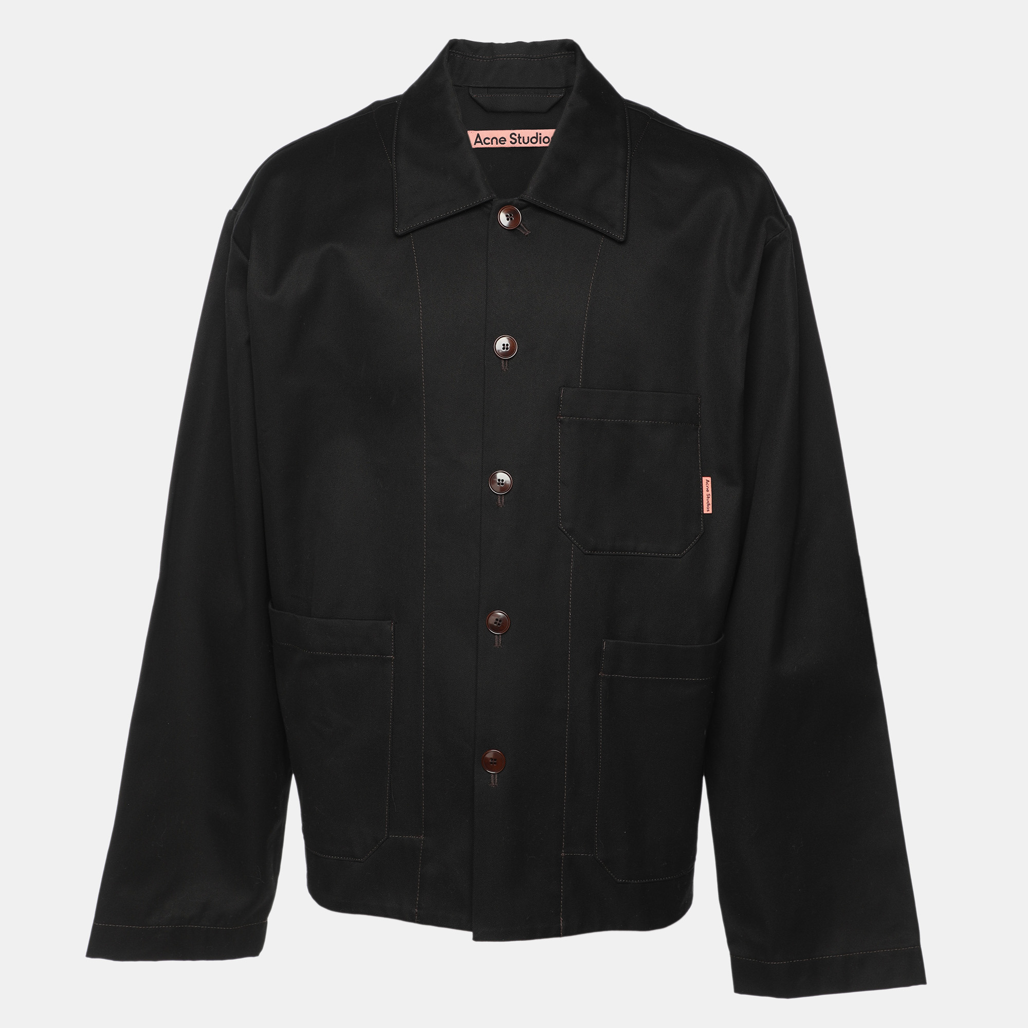 

Acne Studios Black Cotton Jacket L