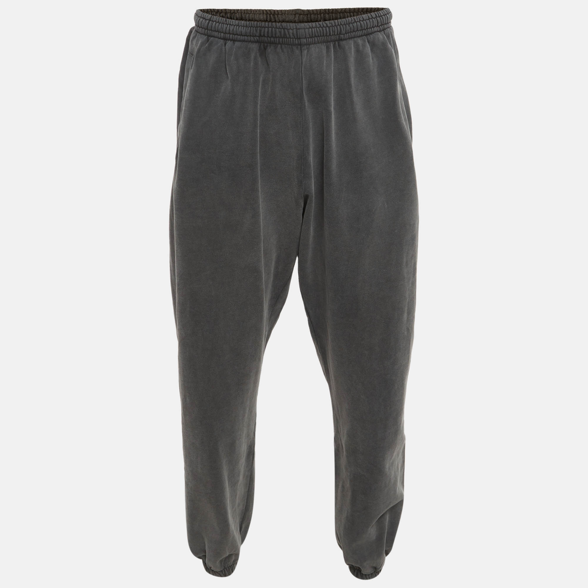 

Acne Studios Grey Cotton Knit Sweatpants L