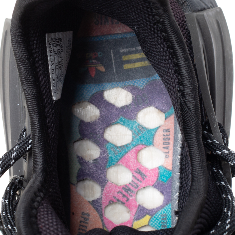 Adidas x Pharrell Williams Core Black Knit Fabric PW HU NMD PRD