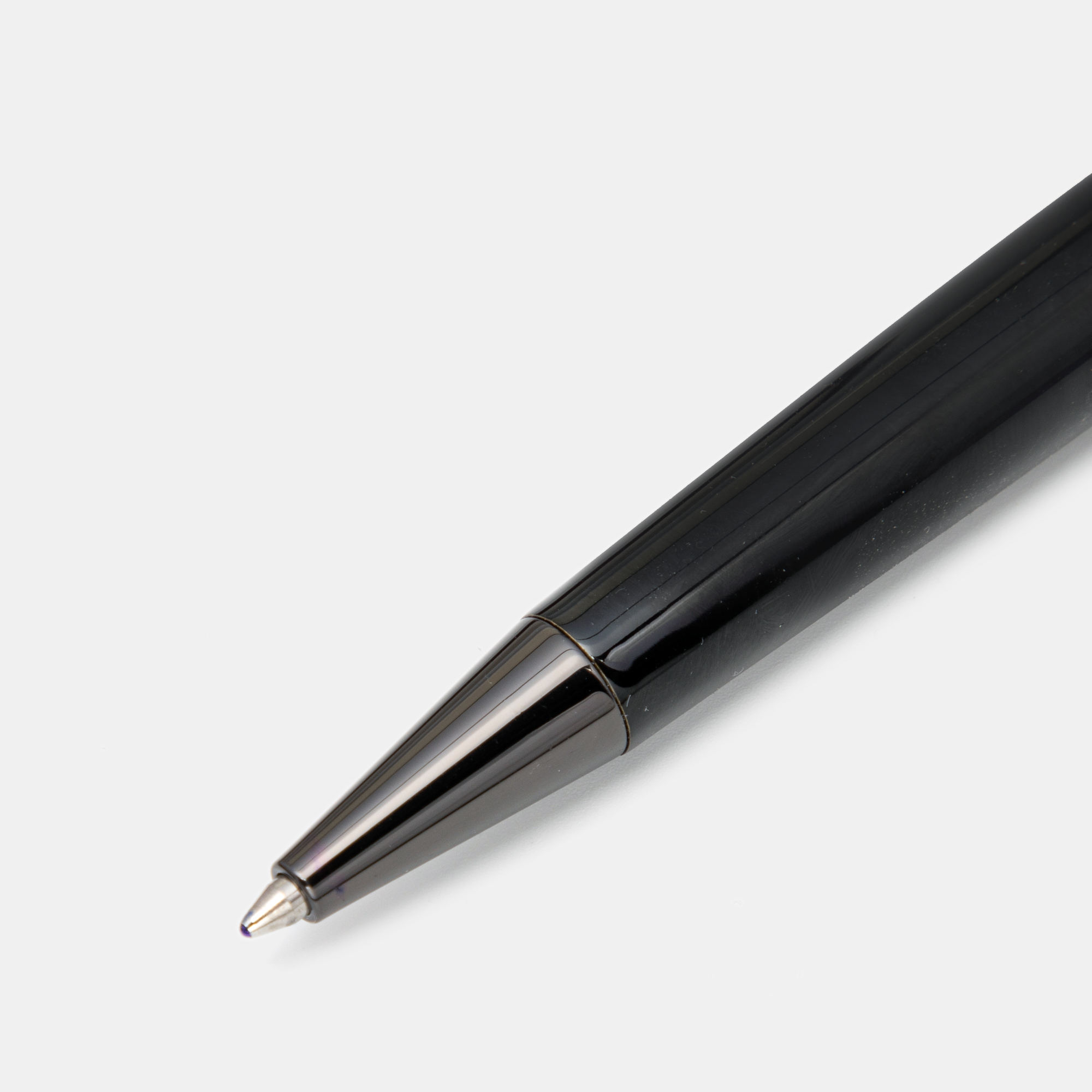 

Aigner MASO Black Resin Black PVD Coated Ballpoint Pen