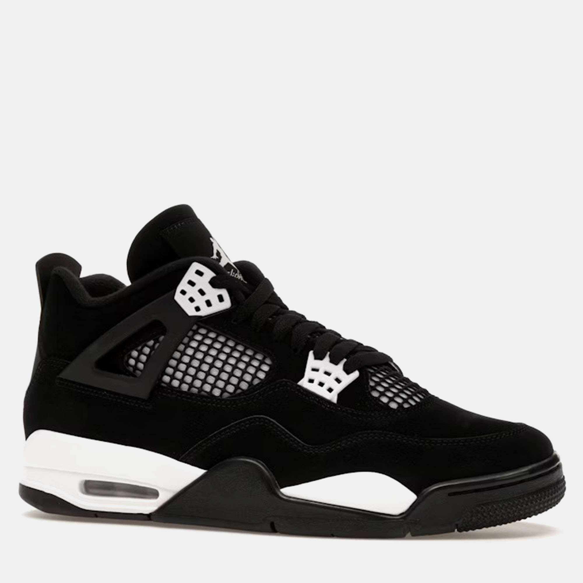 

Air Jordan Black Jordan 4 Retro White Thunder Sneaker Size EU