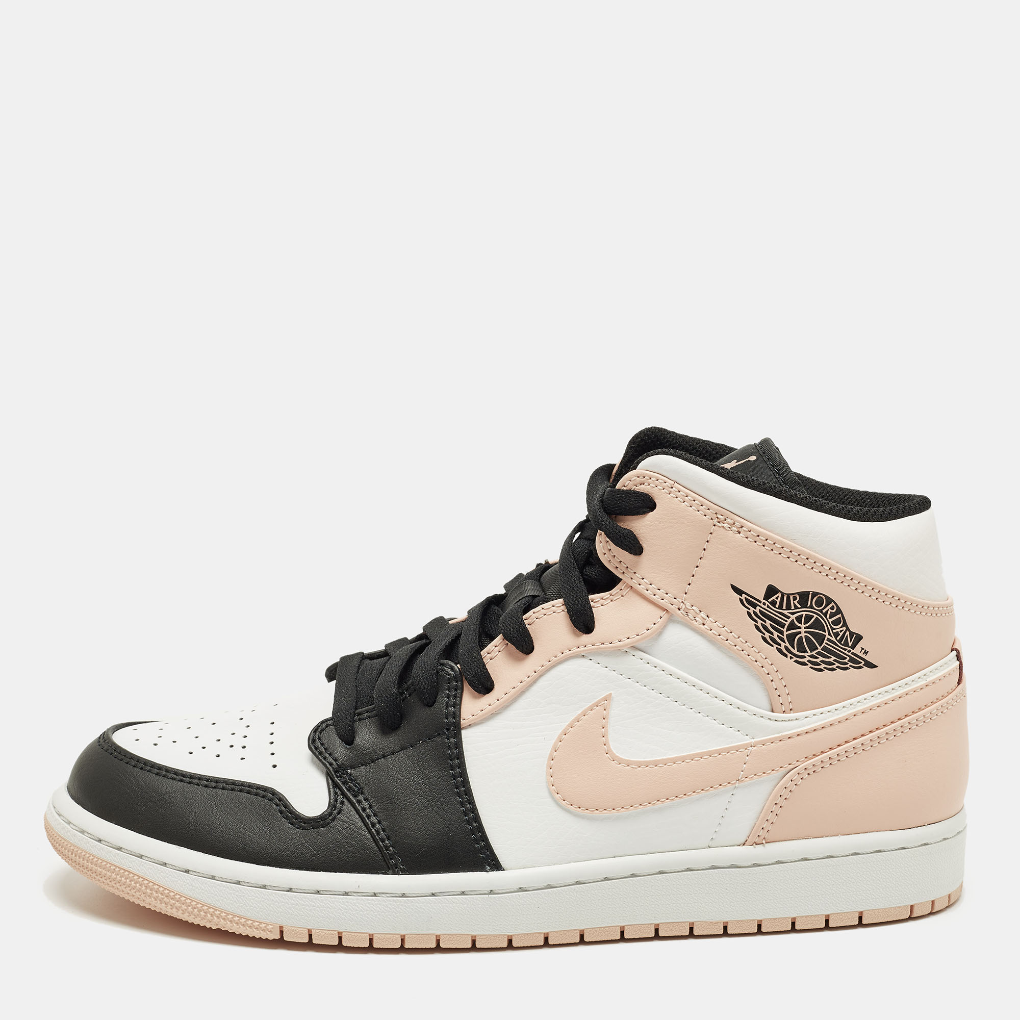 

Air Jordans Jordan 1 Mid Arctic Orange Black Size 45 Multicolor Leather Mid Top Sneakers