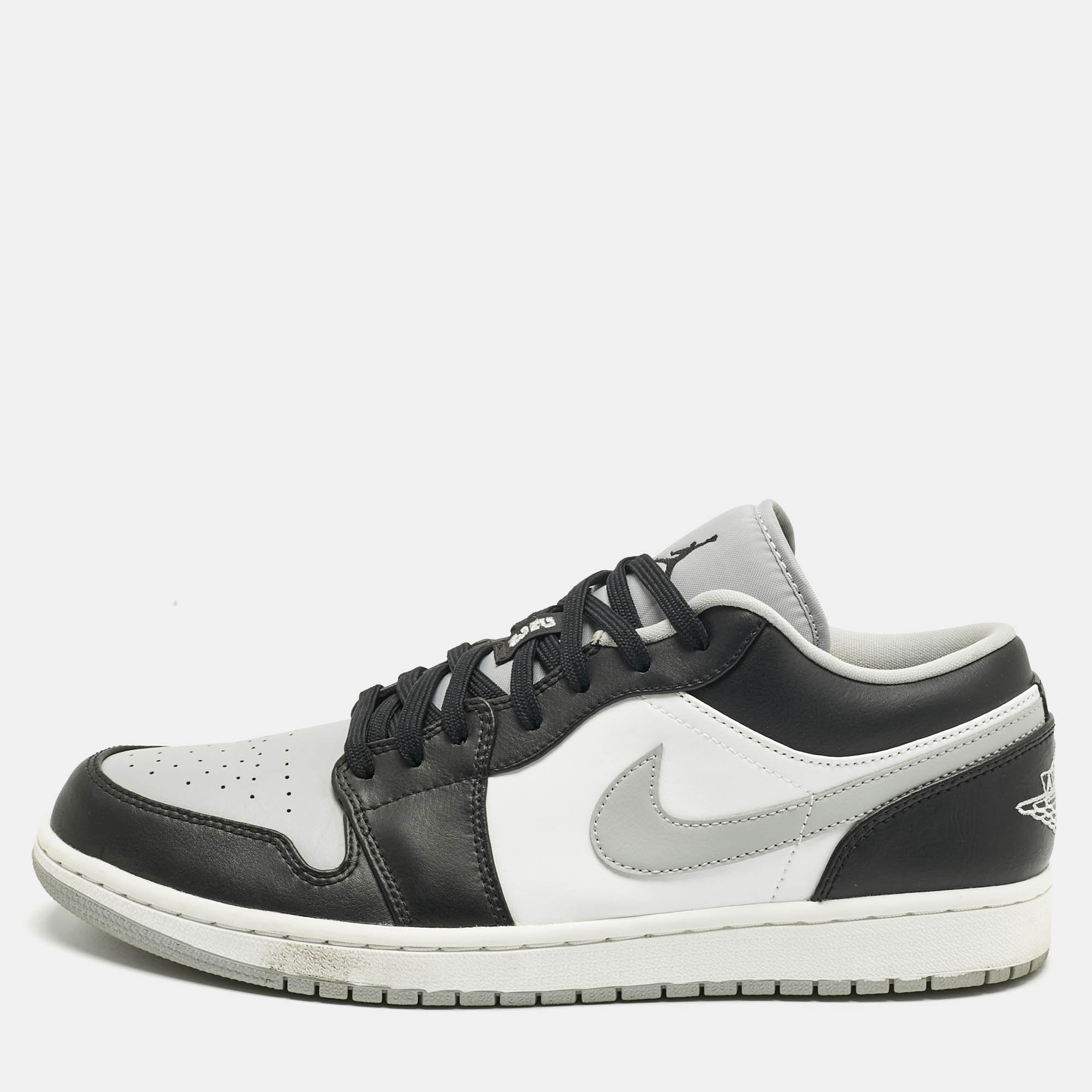 

Air Jordans Multicolor Leather Jordan 1 Low Shadow Sneakers Size 45.5