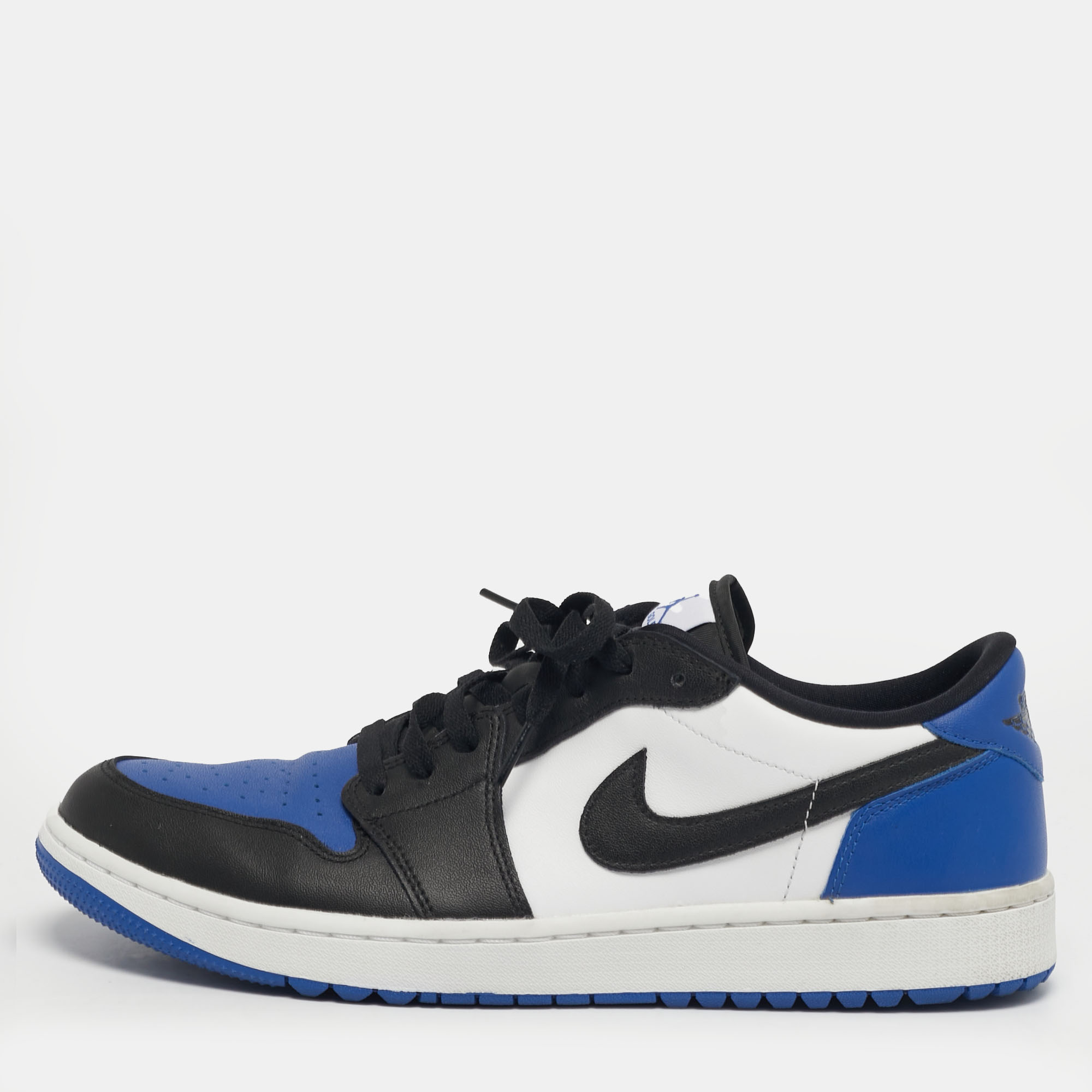 

Air Jordans Jordan 1 Retro Golf Royal Toe Size 46 Multicolor Leather Low Top Sneakers