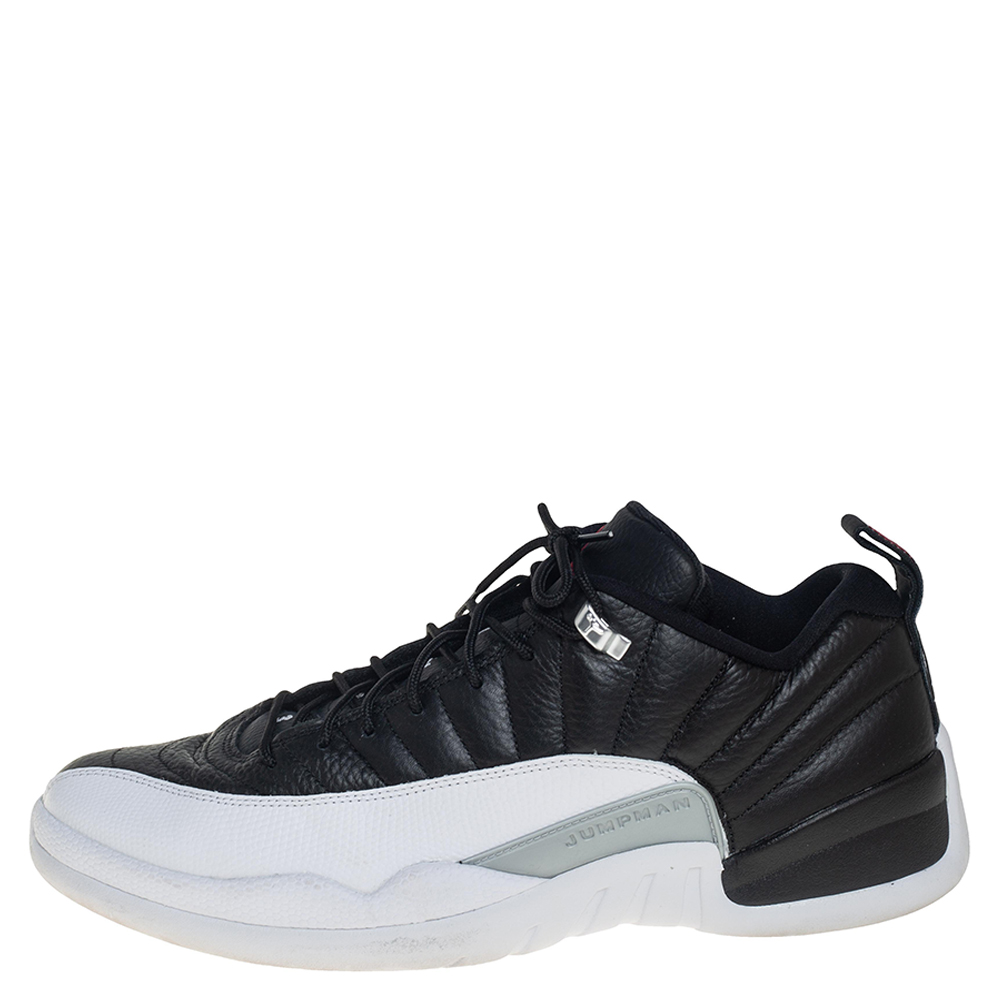 

Air Jordan 12 Retro Low Black/White Playoffs Sneakers Size