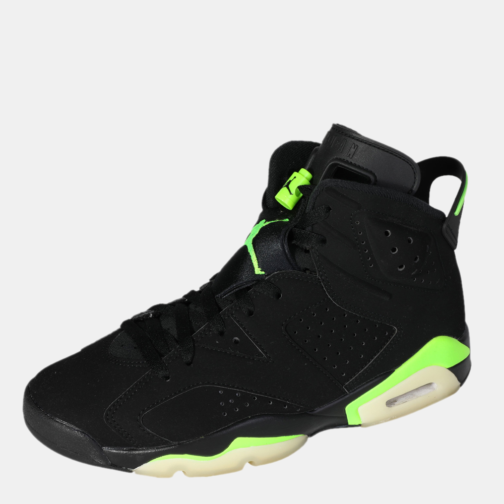 

Air Jordan 6 Retro 'Electric Green' Sneakers (9 US) EU, Black
