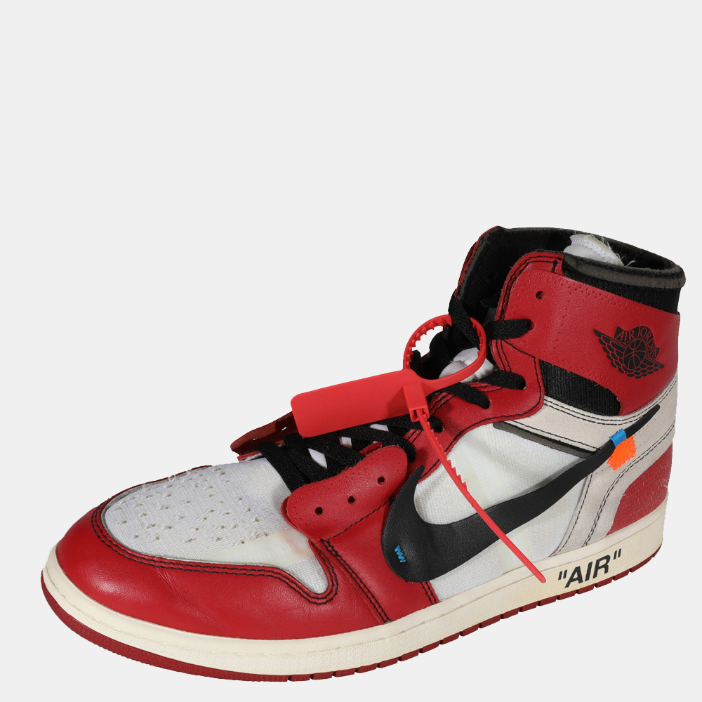 

Off-White x Air Jordan 1 Retro High OG 'Chicago' Sneaker US 14 EU, Multicolor