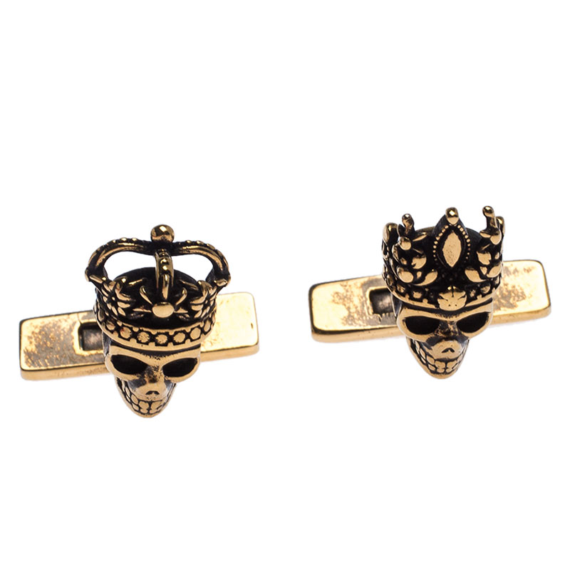 ALEXANDER MCQUEEN ロコフリントスカルリンク 669931J160K 1496 1.JPG