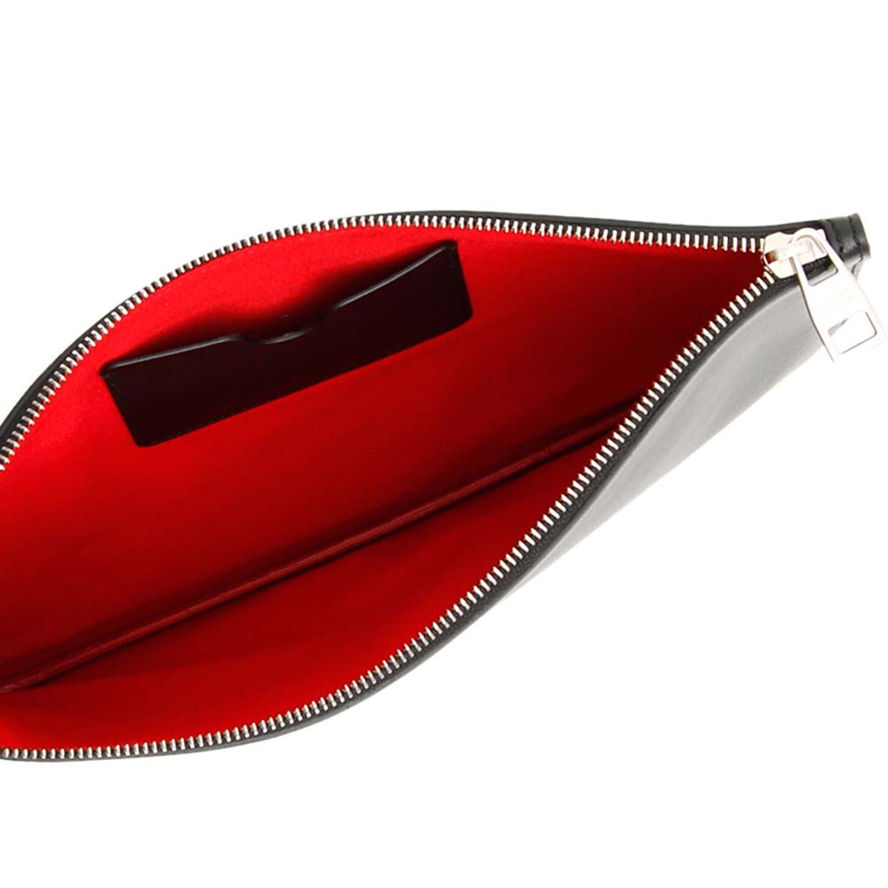 

Alexander McQueen Black Leather Pouch