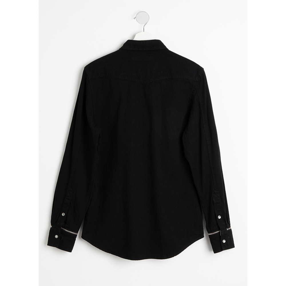 

Alexander McQueen Black Long Sleeves Shirt  (IT 46