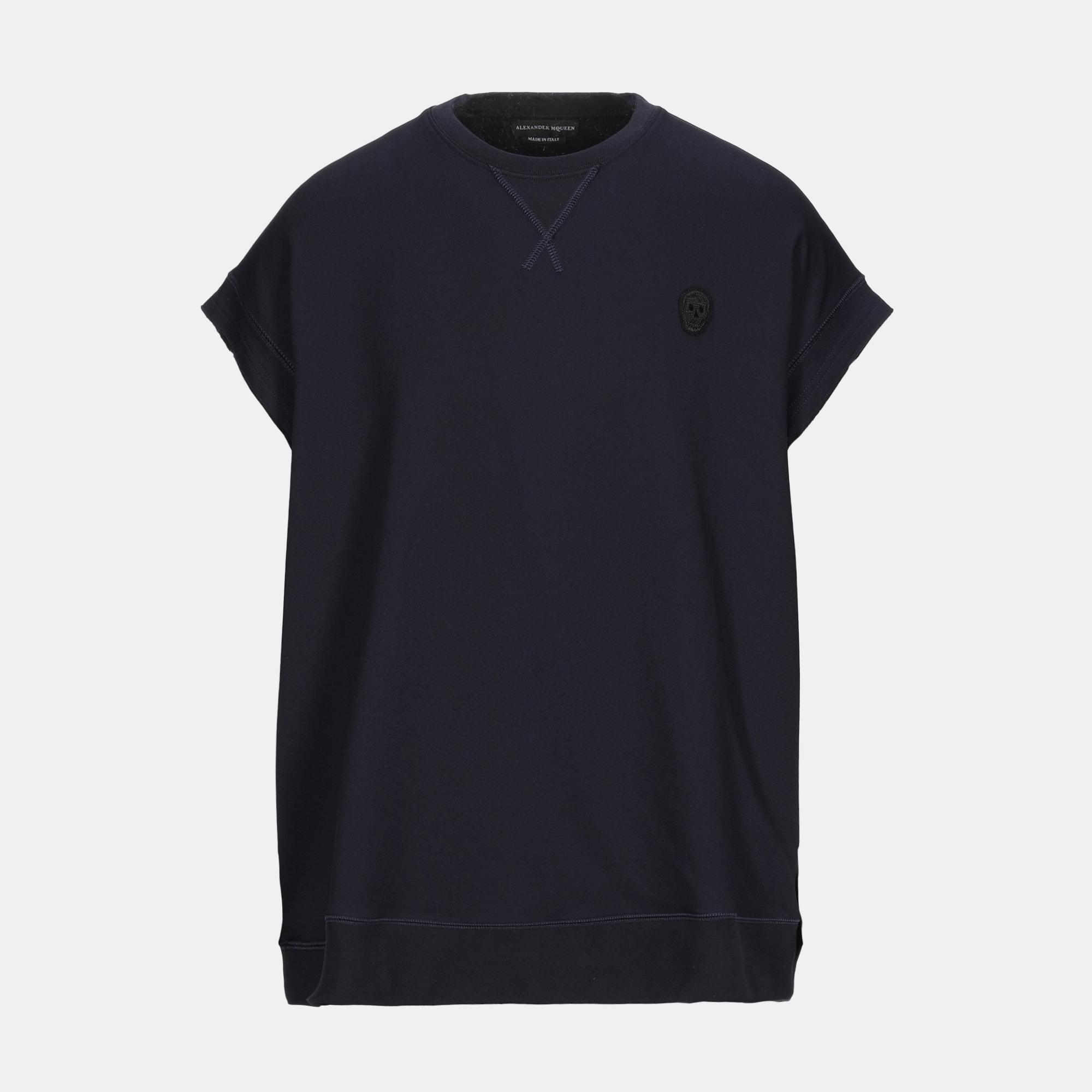 Pre-owned Alexander Mcqueen Viscose Sweatshirt M In Black