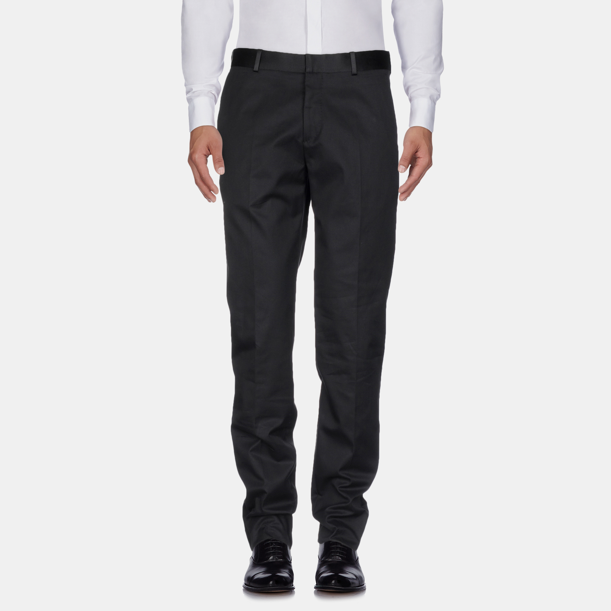 

Alexander McQueenCotton Pants IT 48, Black