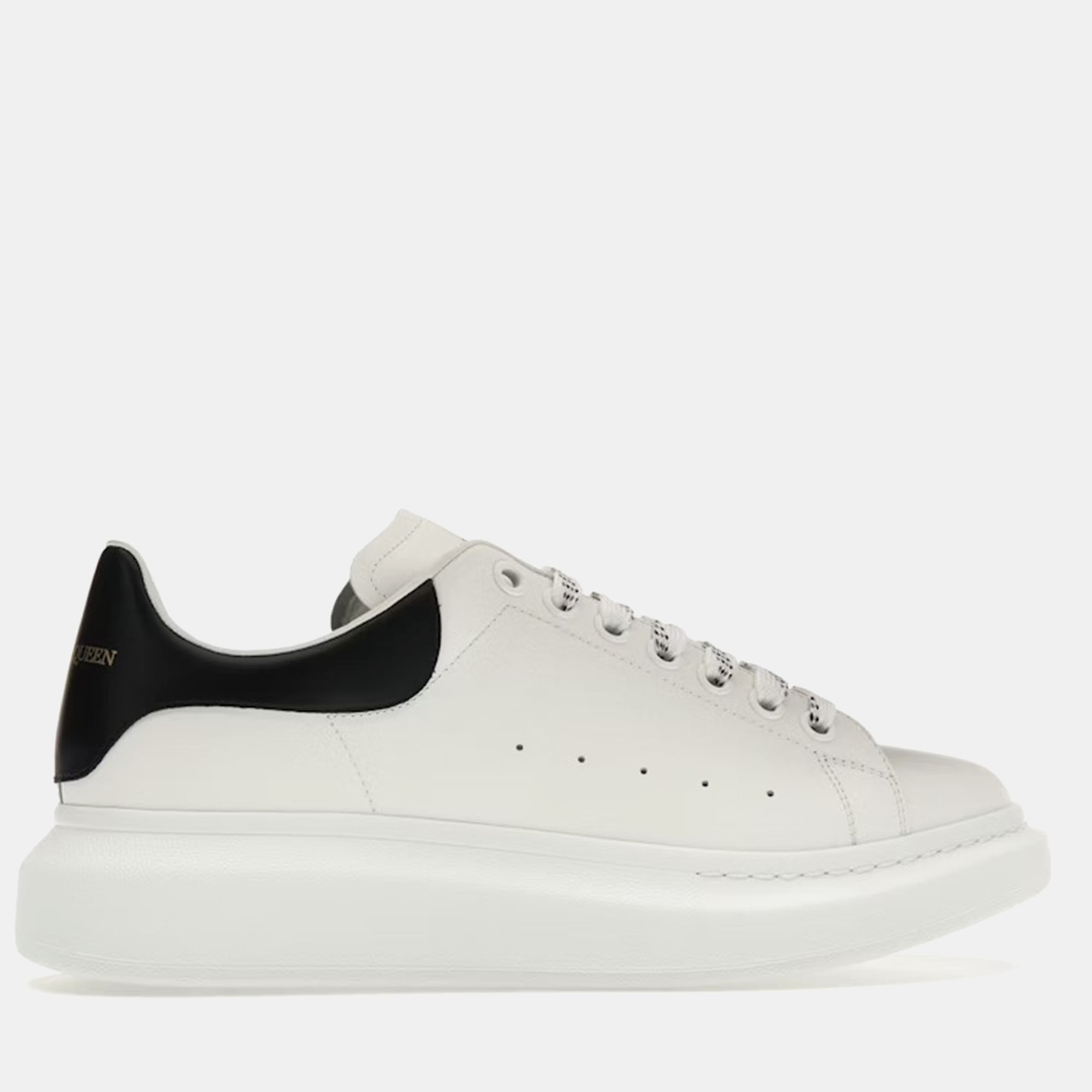 

Alexander McQueen White Black Oversized Sneaker