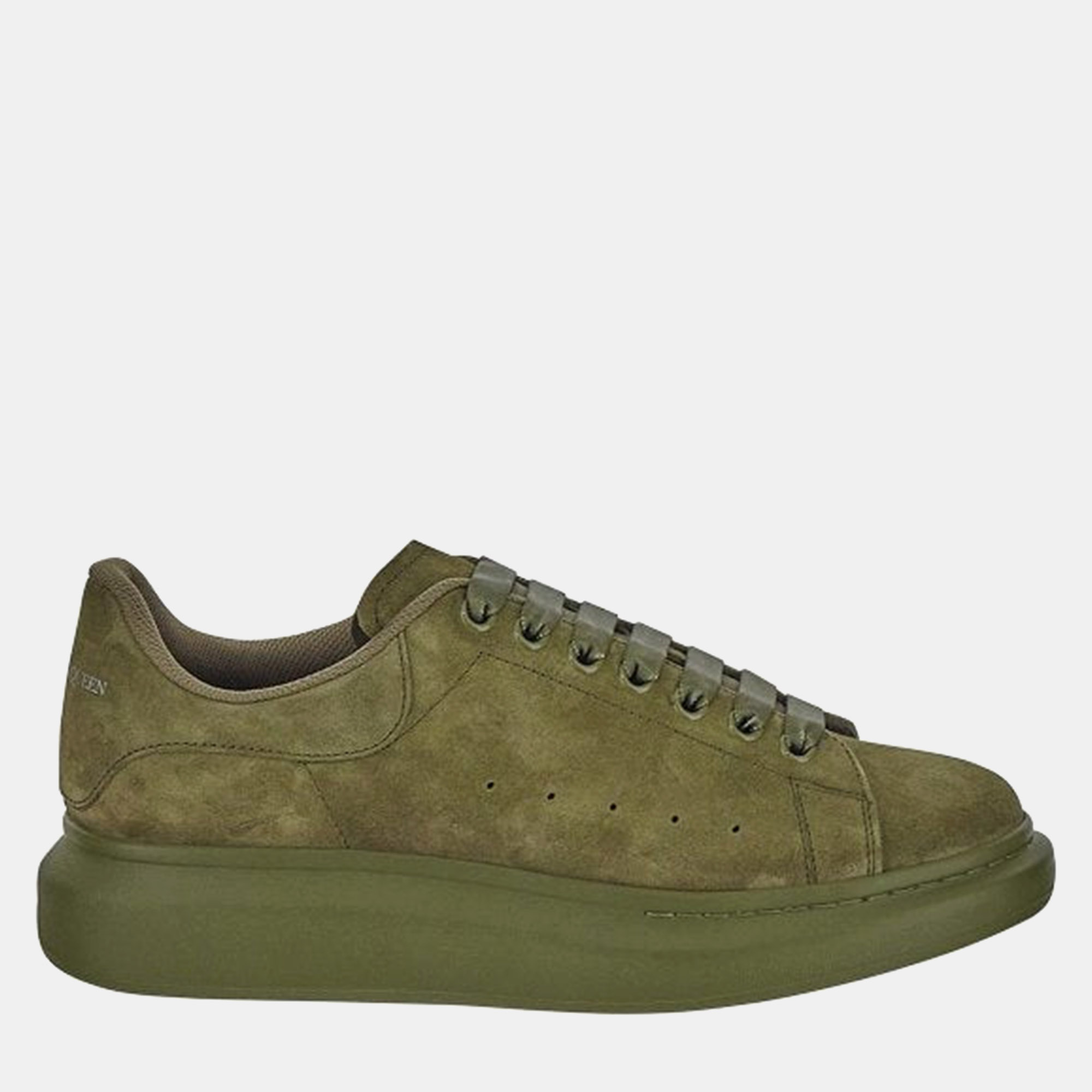 

Alexander McQueen Suede Oversized Sneaker in Green Size 44.5